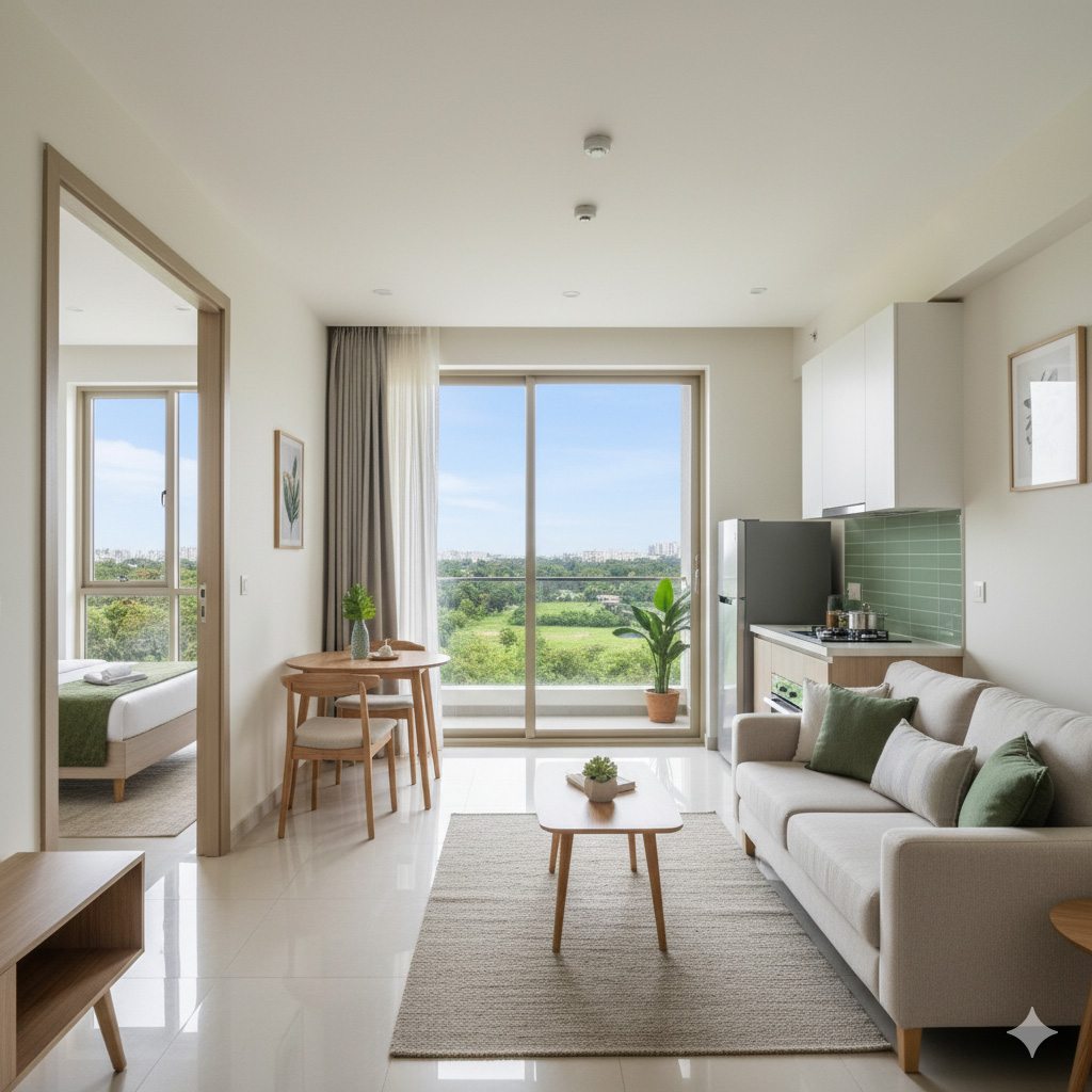 2 BHK Flat for Rent in Godrej Hill Kalyan West | Broker Flats